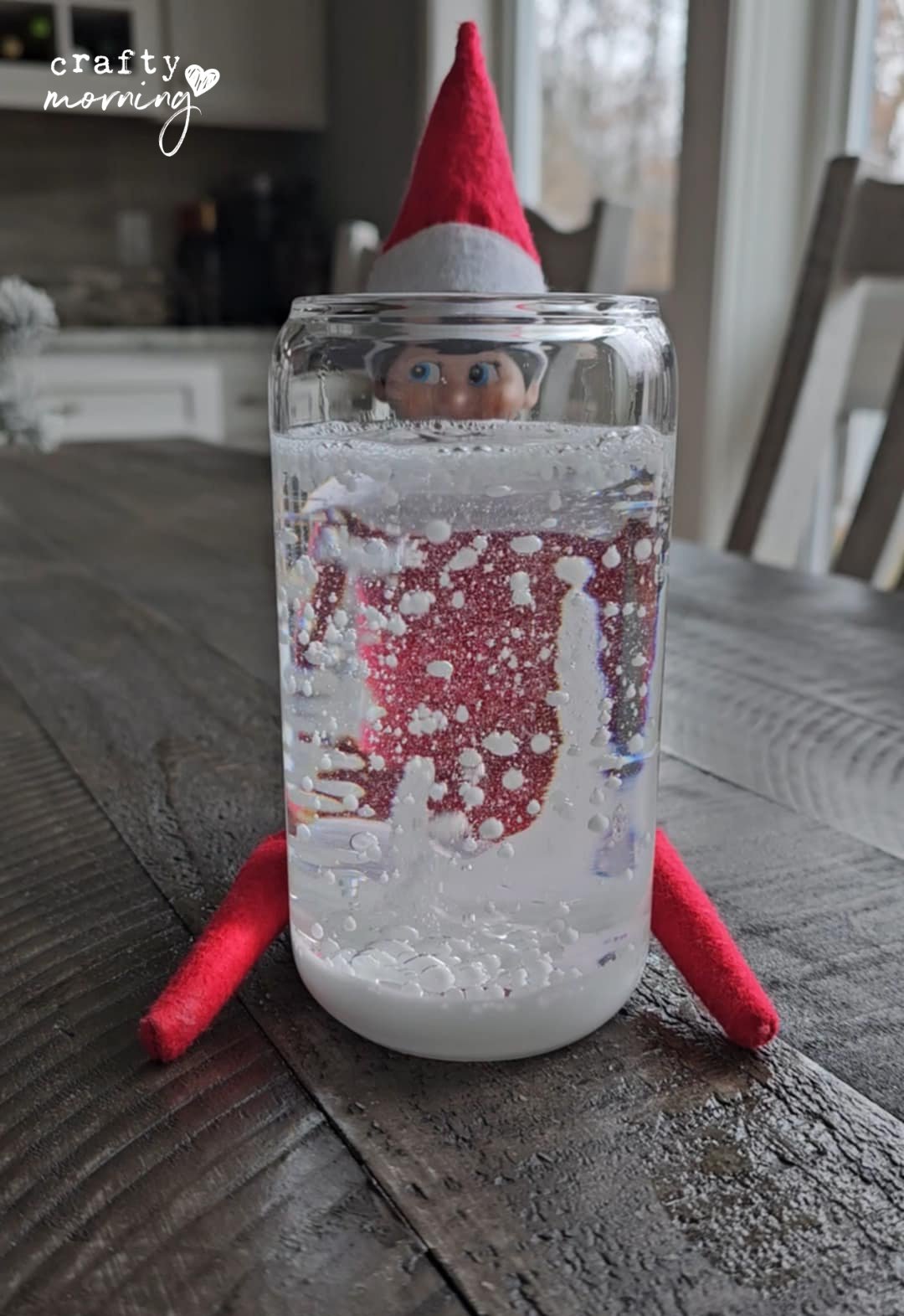 Snowstorm in a Jar Instructions